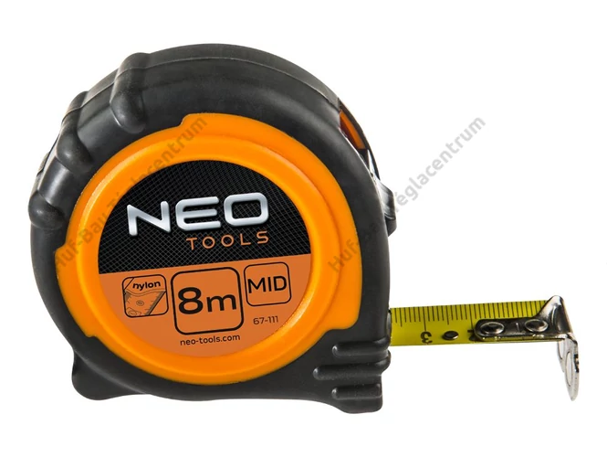 Neo mérőszalag - 8 M/25 nylon bv