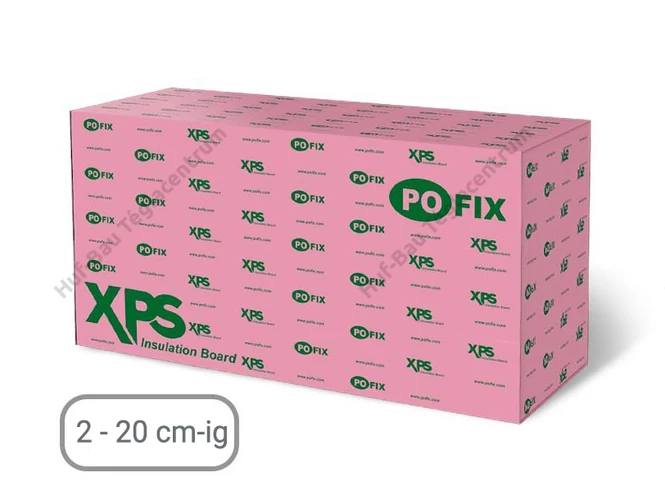 XPS lábazati, koszorú és lapostető hőszigetelés - 16 cm