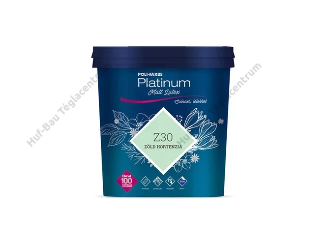 POLI-FARBE Platinum matt latex zöld hortenzia Z30 - 2.5l
