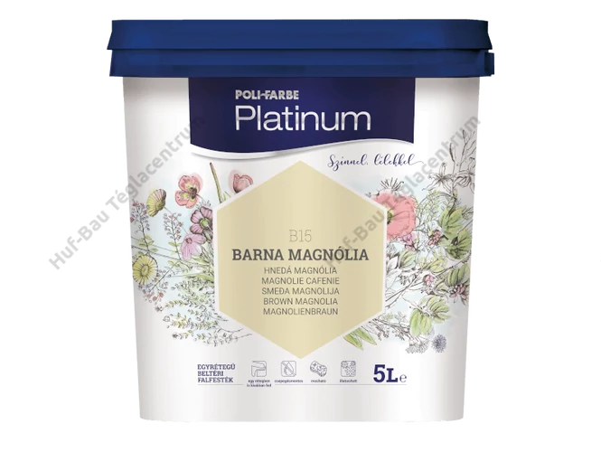 POLI-FARBE Platinum Barna magnólia B15 5l