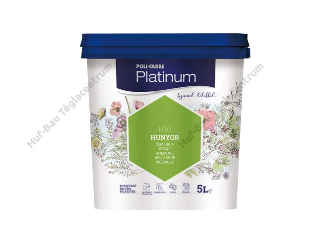 POLI-FARBE Platinum beltéri falfesték Hunyor 5l