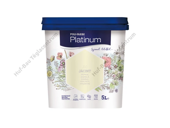 POLI-FARBE Platinum beltéri falfesték Jácint 5l