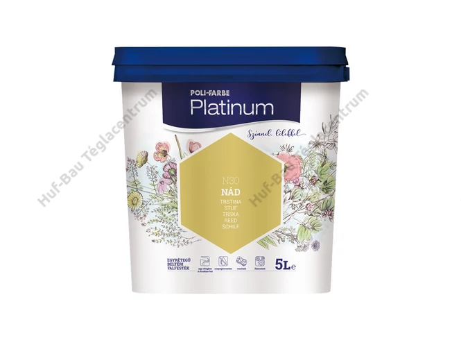 POLI-FARBE Platinum beltéri falfesték Nád 5l