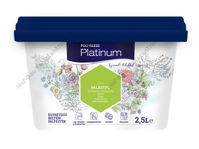 POLI-FARBE Platinum beltéri falfesték Palástfű 2,5l