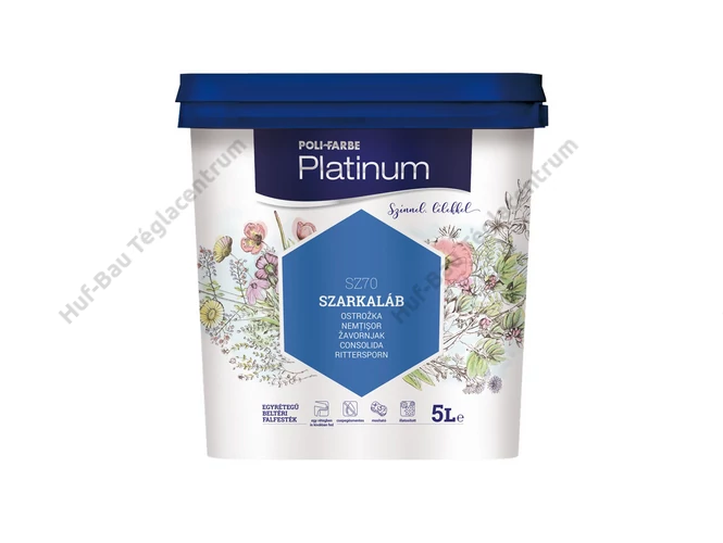 POLI-FARBE Platinum beltéri falfesték Szarkaláb 5l
