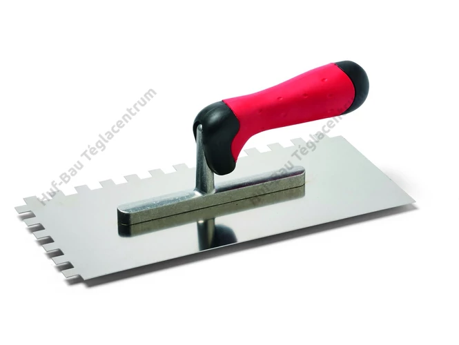 SCHULLER Stan Karo 2K Pro C2 13x28cm fogazott glettelő rozsdamentes 8x8mm