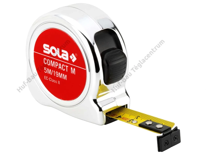 SOLA Compact M CO mágneses mérőszalag 8 m