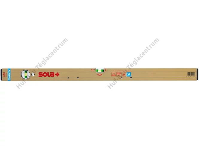 Livella Magnetica Sola AZM 120 - 120 Cm, Precisione Per Edilizia E Fai Da Te, Design Giallo - Foto 3