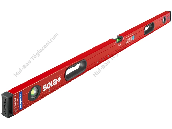 SOLA Big RedM 3 200 alu-mágneses vízmérték, fogantyúval