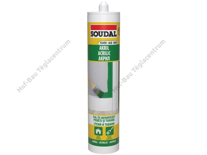 SOUDAL Akryl fehér - 280 ml