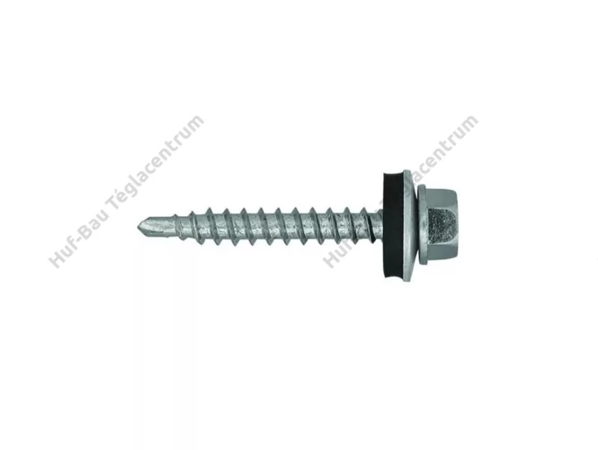 Lemezcsavar hlf önfúró  4,8x 35mm/T14 fához RAL3009 EPDM alátéttel (OD-4835/T14 RAL3009)