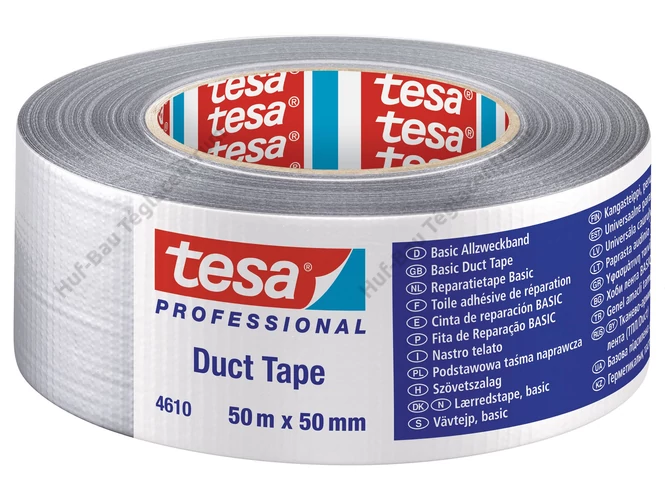 TESA Duct Tape Basic szövetszalag ezüstszürke - 50 mm x 25 m