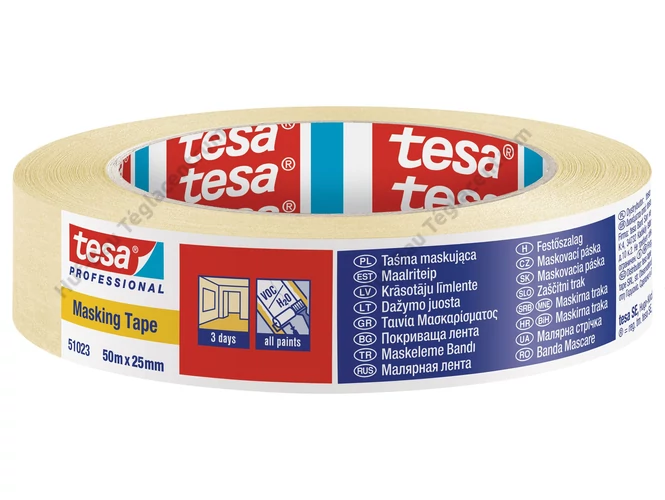 TESA festőszalag Economy 60 fokig - 25 mm x 50 m