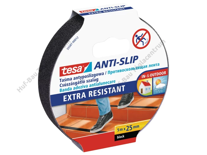 TESA Csúszásgátló szalag fekete (55587-00012-11)
