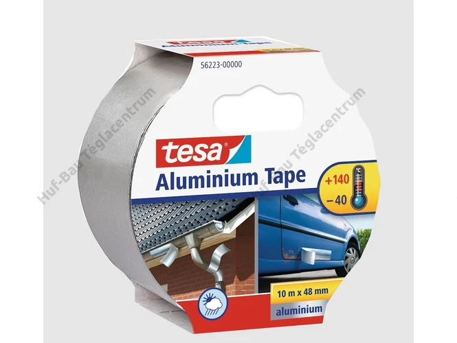 TESA ALU Tape Universal 50m x 50mm matt ezüst