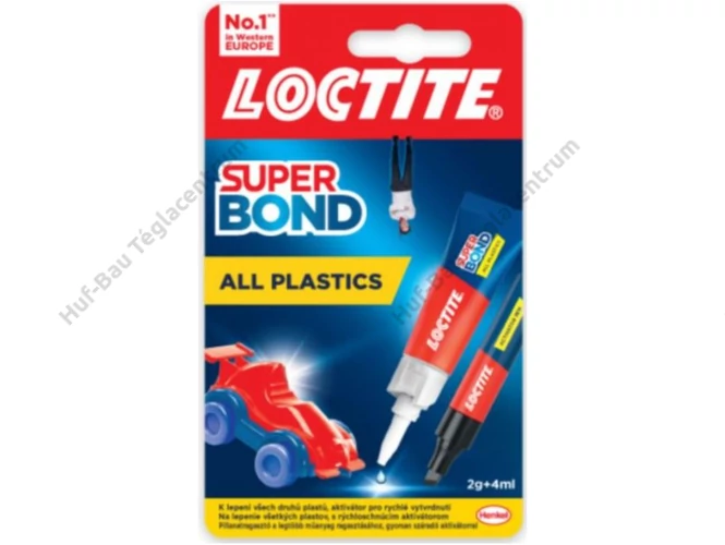 Lochtite pillanatragasztó Super Bond Plastik 2gr+4ml