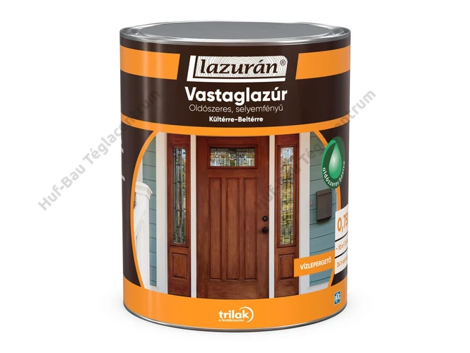 TRILAK Lazurán Selyemfényű Vastaglazúr Olajkőris 0.75l