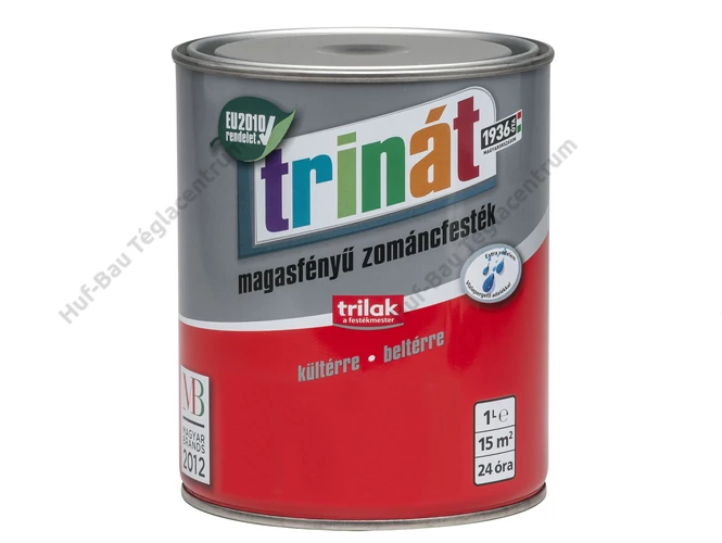 TRILAK Trinát Magasfényű Zománcfesték 830 Bordó 1l