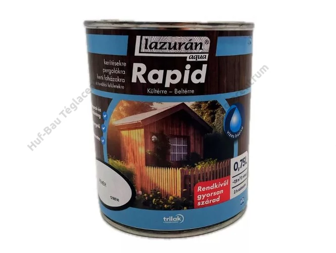 TRILAK Lazurán Aqua Rapid fehér 0,75l