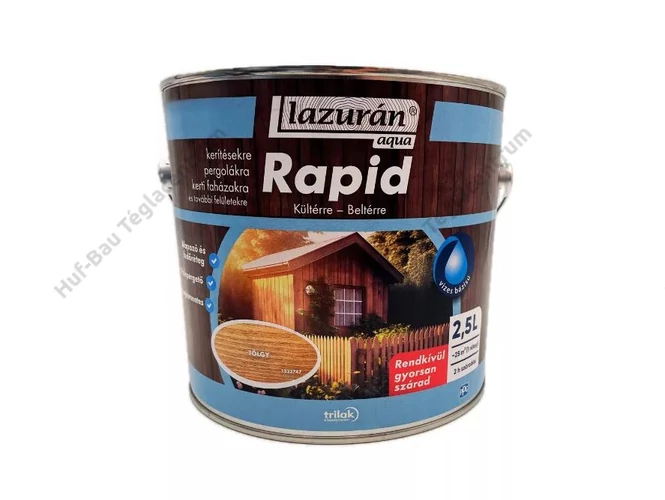 TRILAK Lazurán Aqua Rapid tölgy 2,5l