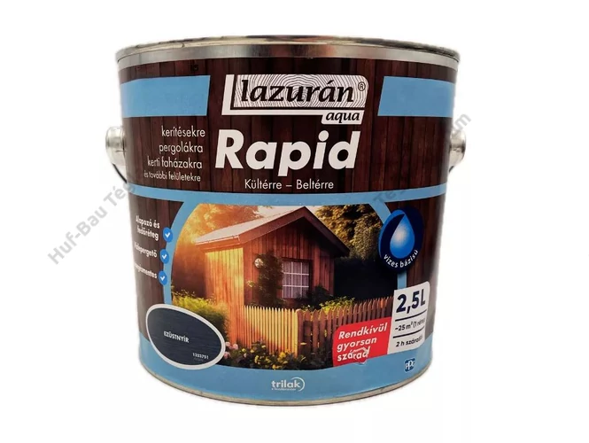 TRILAK Lazurán Aqua Rapid ezüstnyír 2,5l