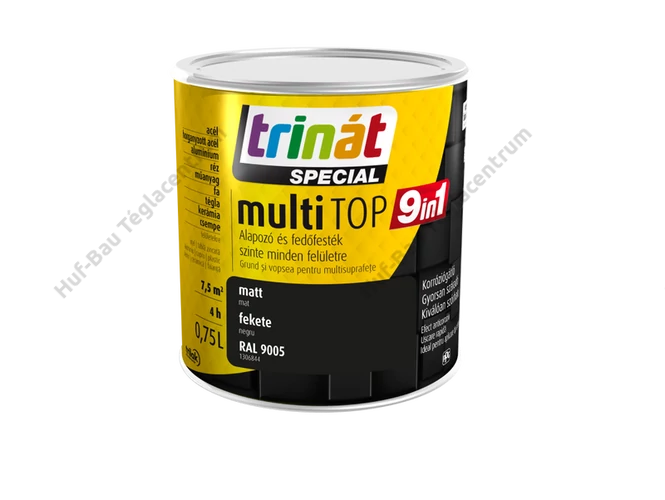TRILAK Trinát Special multiTOP 9in1 fekete 0,75l