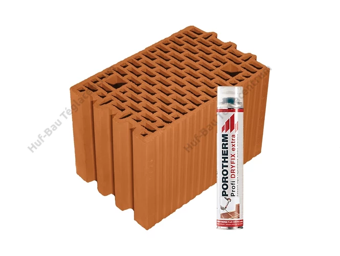 Porotherm 25 N+F RAPID DRYFIX falazóelem