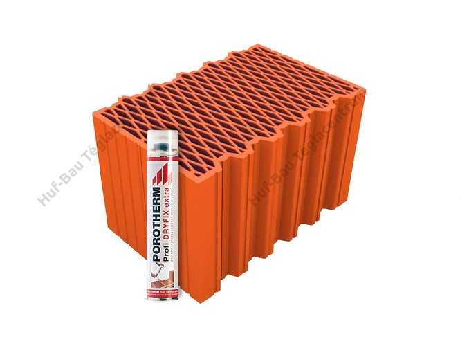 Porotherm 38 X-therm Rapid Dryfix tégla