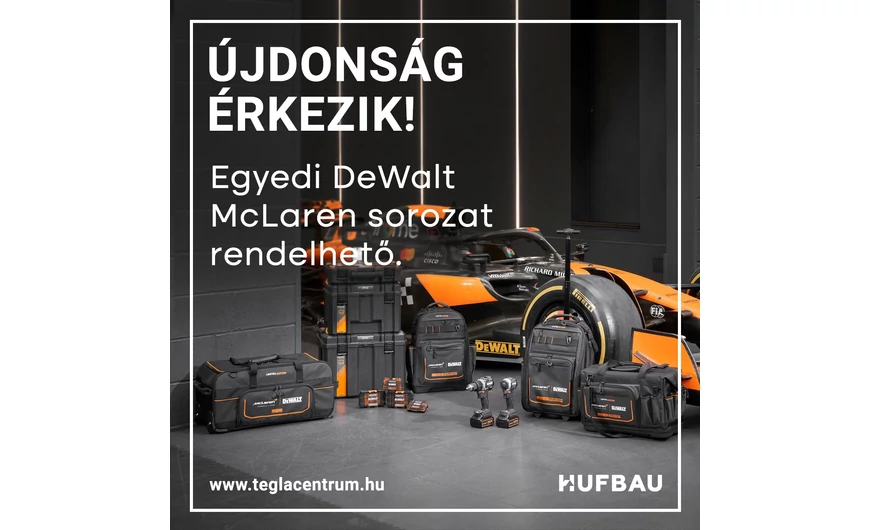 EGYEDI McLaren DEWALT termékek