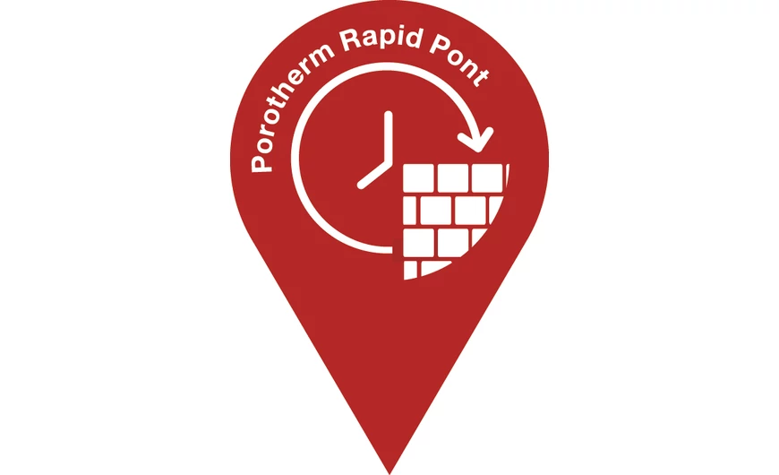 Újdonság Építőpontunkon! Porotherm Rapid Pont lettünk!