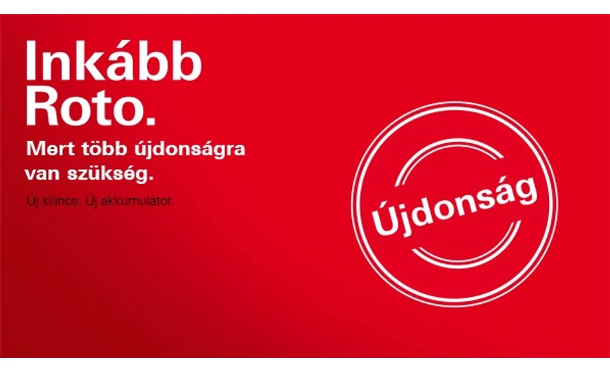 Roto újdonságok